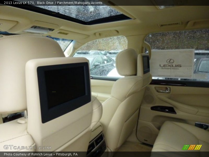 Black Onyx / Parchment/Mahogany Accents 2013 Lexus LX 570