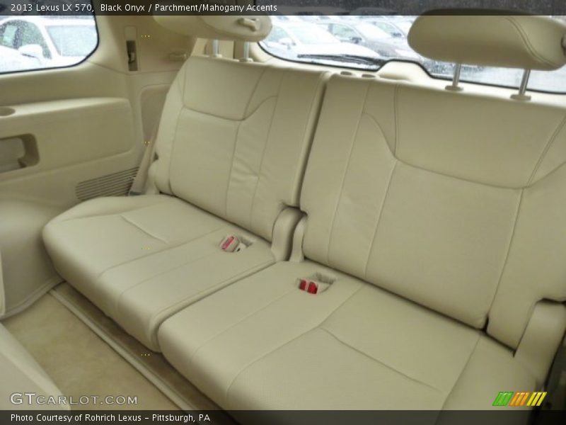 Black Onyx / Parchment/Mahogany Accents 2013 Lexus LX 570