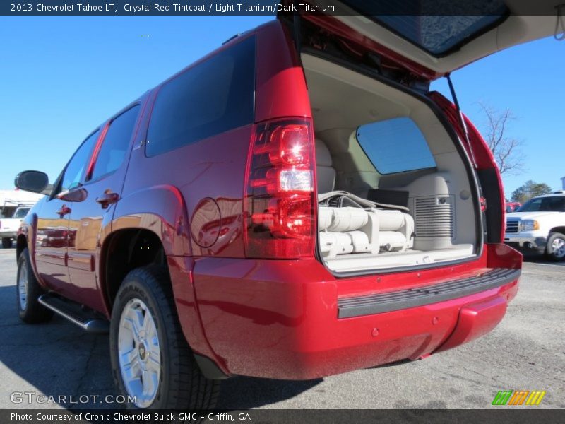 Crystal Red Tintcoat / Light Titanium/Dark Titanium 2013 Chevrolet Tahoe LT