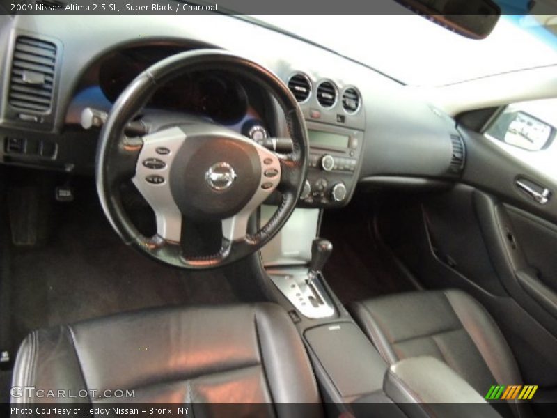 Super Black / Charcoal 2009 Nissan Altima 2.5 SL