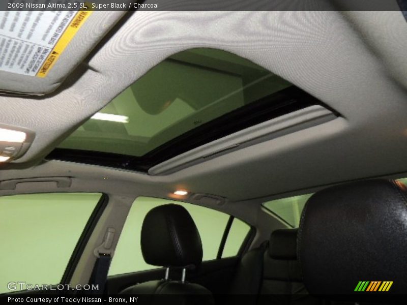 Super Black / Charcoal 2009 Nissan Altima 2.5 SL