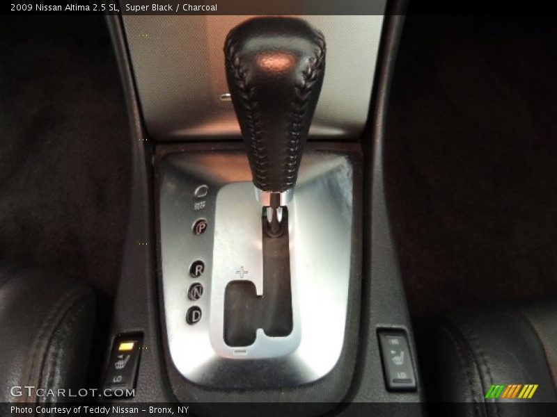 Super Black / Charcoal 2009 Nissan Altima 2.5 SL