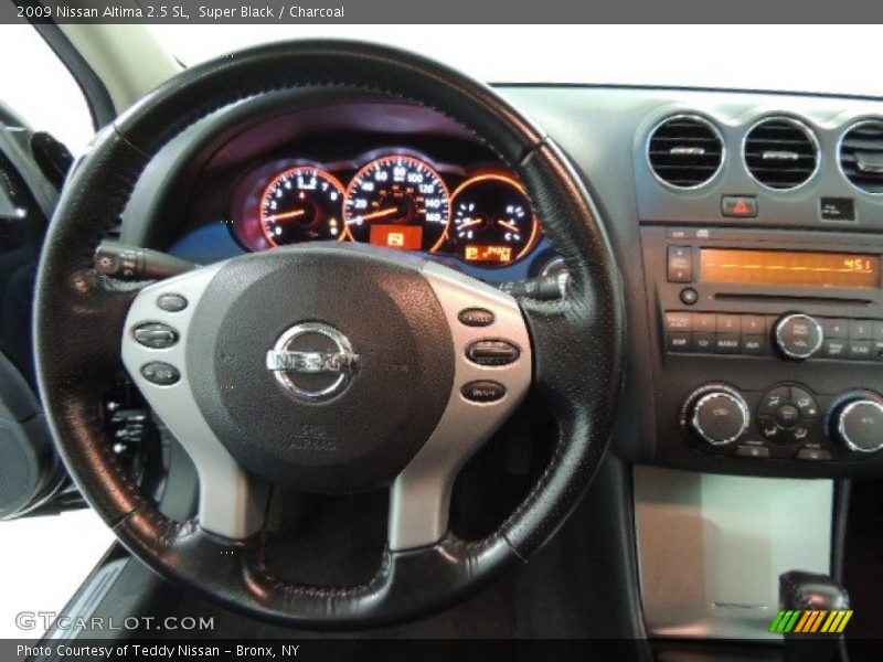 Super Black / Charcoal 2009 Nissan Altima 2.5 SL
