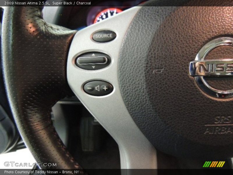 Super Black / Charcoal 2009 Nissan Altima 2.5 SL