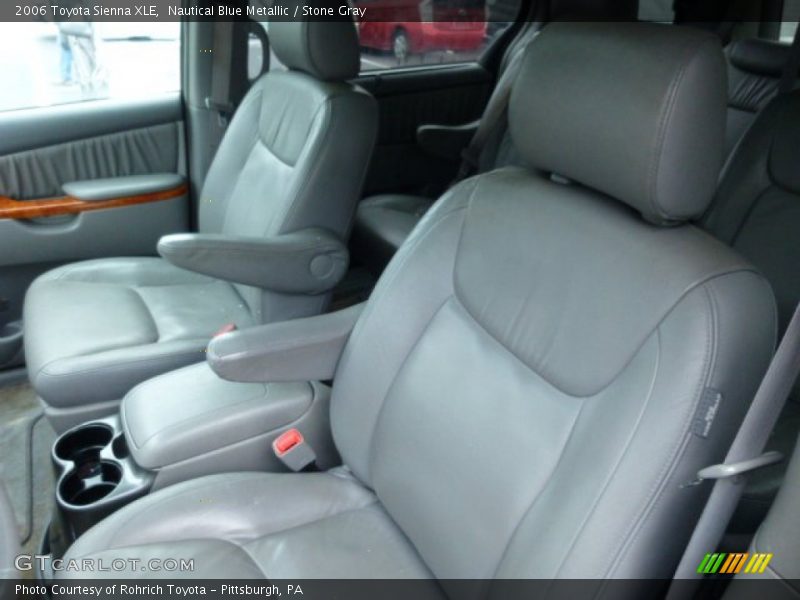 Nautical Blue Metallic / Stone Gray 2006 Toyota Sienna XLE