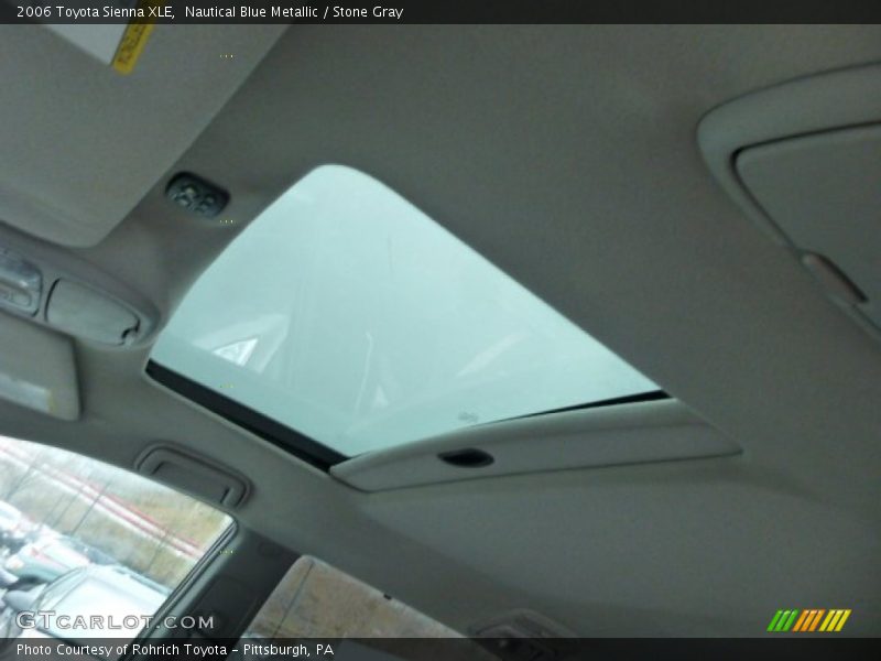Nautical Blue Metallic / Stone Gray 2006 Toyota Sienna XLE