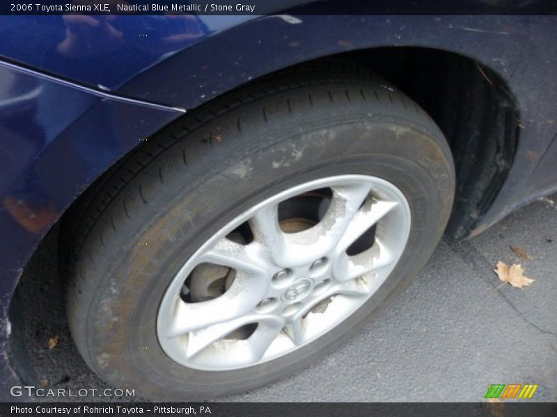 Nautical Blue Metallic / Stone Gray 2006 Toyota Sienna XLE