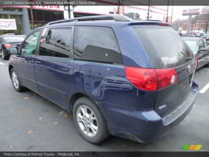 Nautical Blue Metallic / Stone Gray 2006 Toyota Sienna XLE