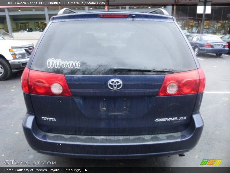 Nautical Blue Metallic / Stone Gray 2006 Toyota Sienna XLE