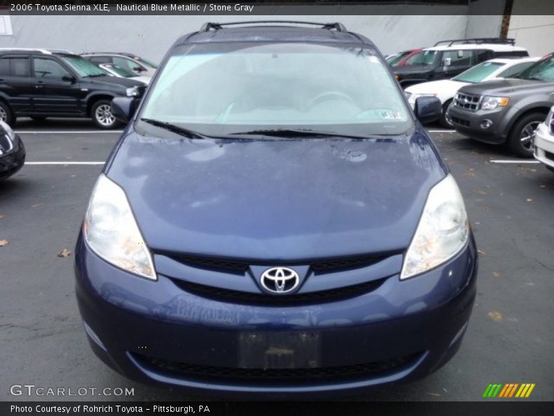 Nautical Blue Metallic / Stone Gray 2006 Toyota Sienna XLE