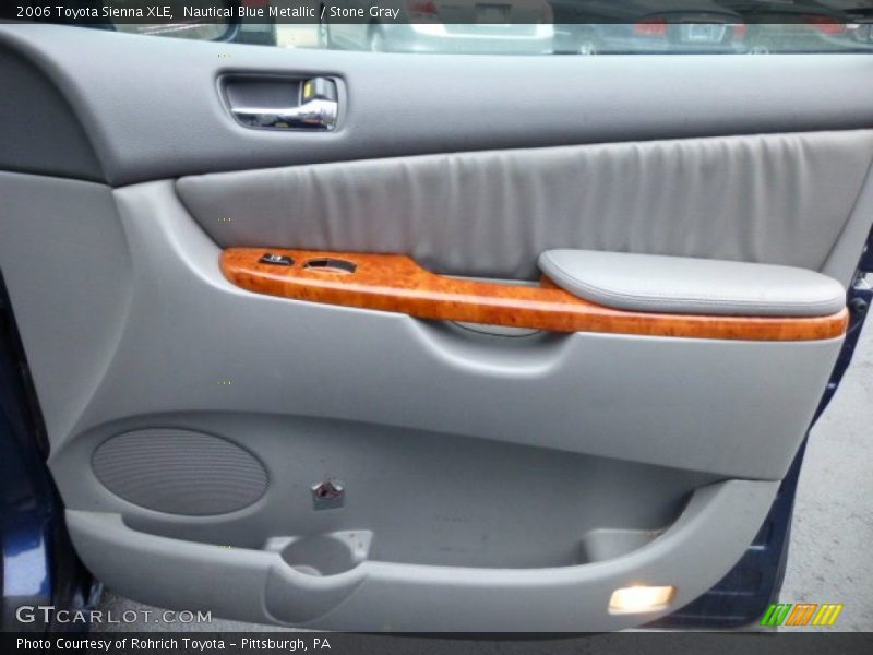 Nautical Blue Metallic / Stone Gray 2006 Toyota Sienna XLE