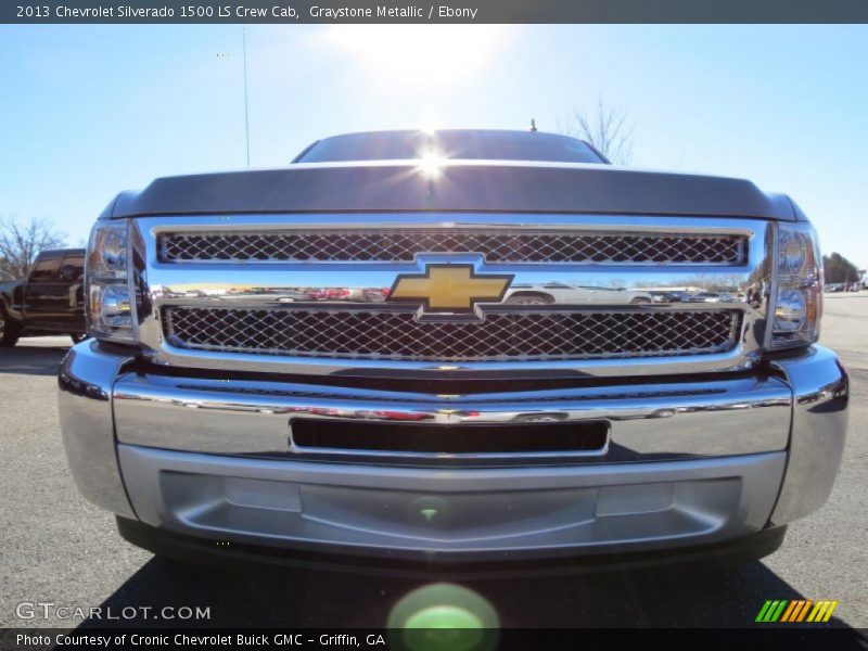 Graystone Metallic / Ebony 2013 Chevrolet Silverado 1500 LS Crew Cab