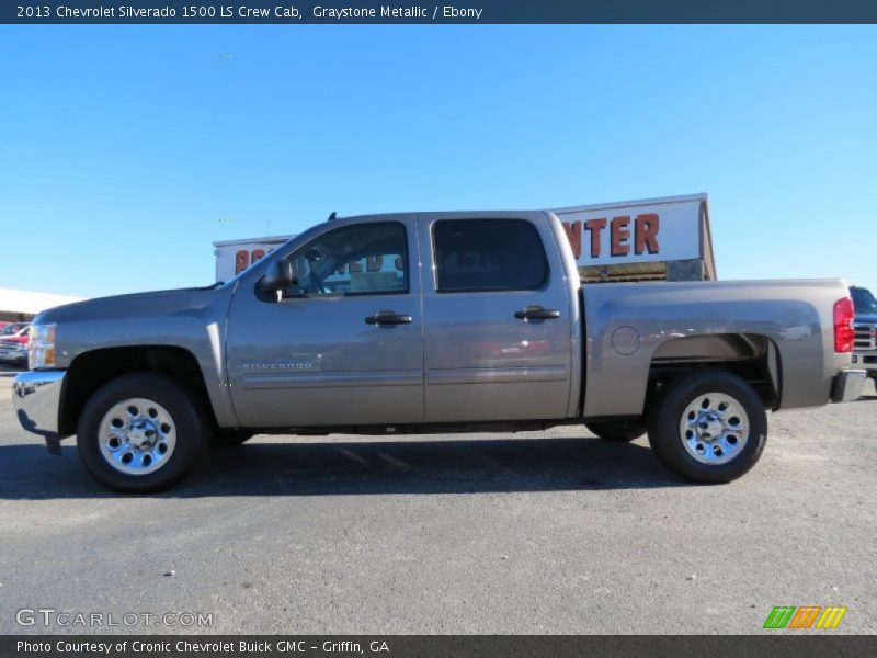 Graystone Metallic / Ebony 2013 Chevrolet Silverado 1500 LS Crew Cab