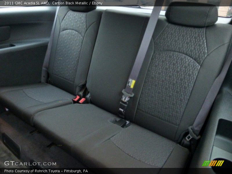 Carbon Black Metallic / Ebony 2011 GMC Acadia SL AWD