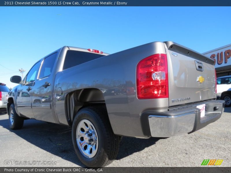 Graystone Metallic / Ebony 2013 Chevrolet Silverado 1500 LS Crew Cab