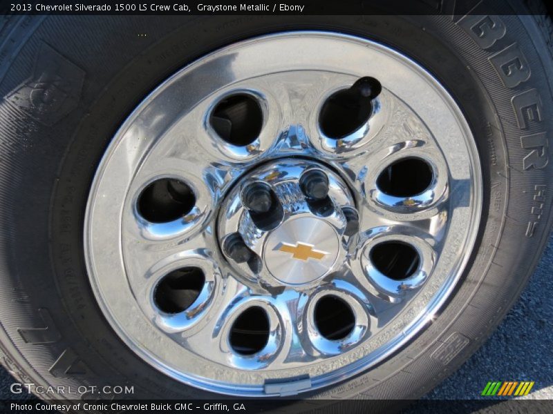 Graystone Metallic / Ebony 2013 Chevrolet Silverado 1500 LS Crew Cab