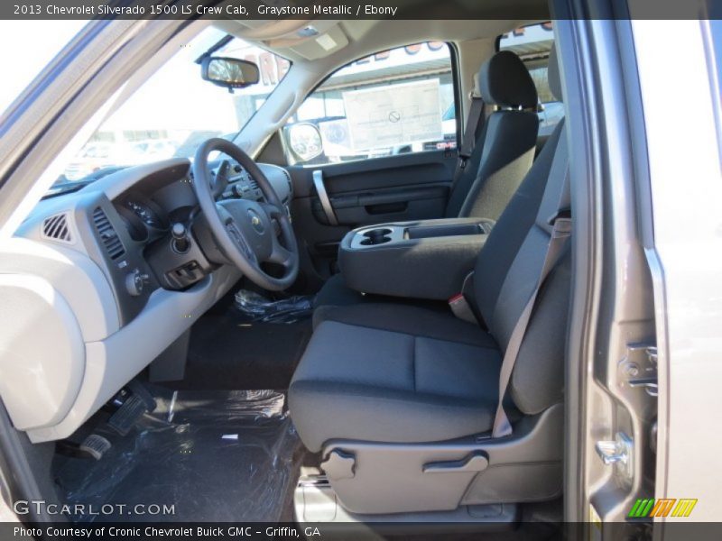 Graystone Metallic / Ebony 2013 Chevrolet Silverado 1500 LS Crew Cab