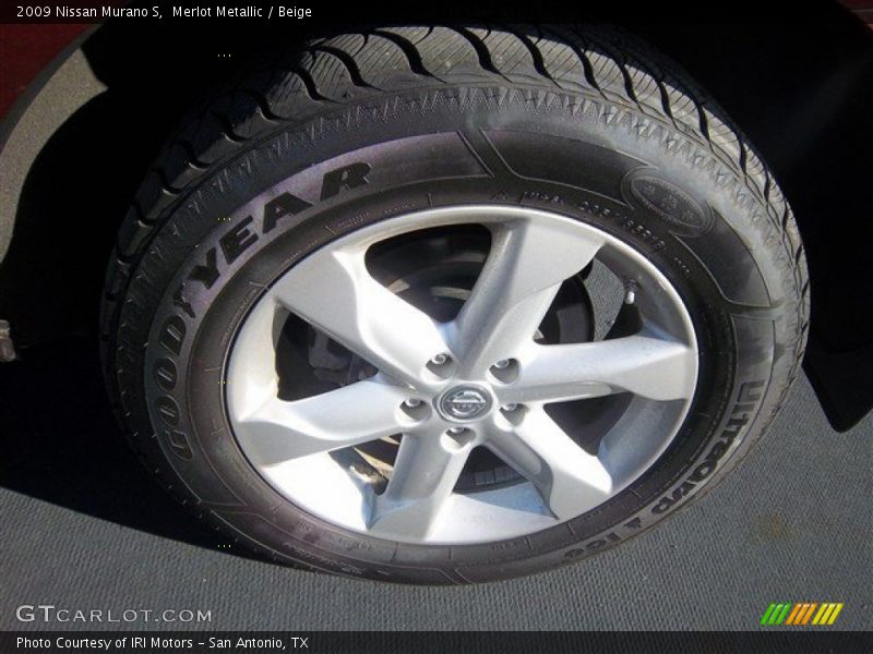 Merlot Metallic / Beige 2009 Nissan Murano S