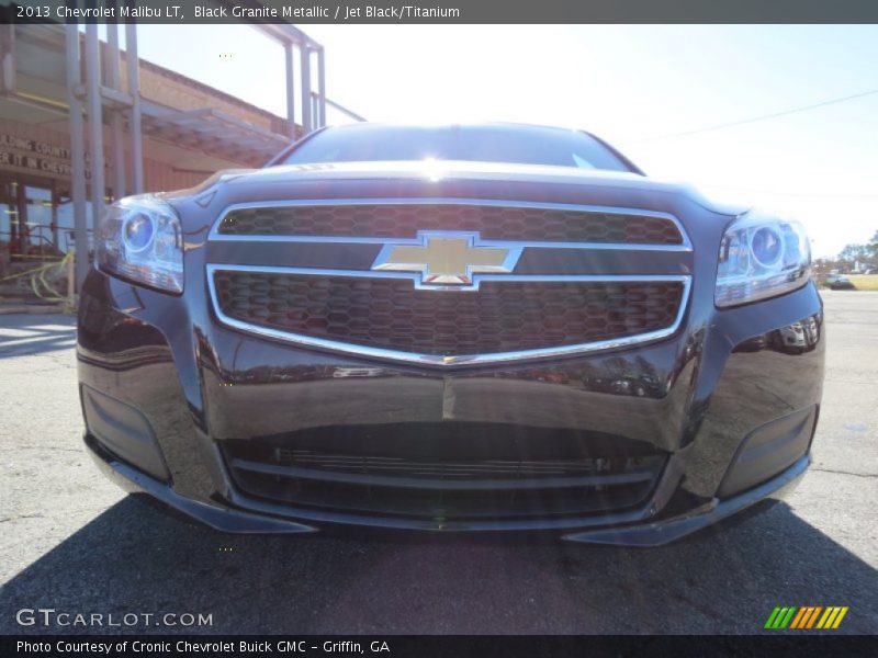 Black Granite Metallic / Jet Black/Titanium 2013 Chevrolet Malibu LT