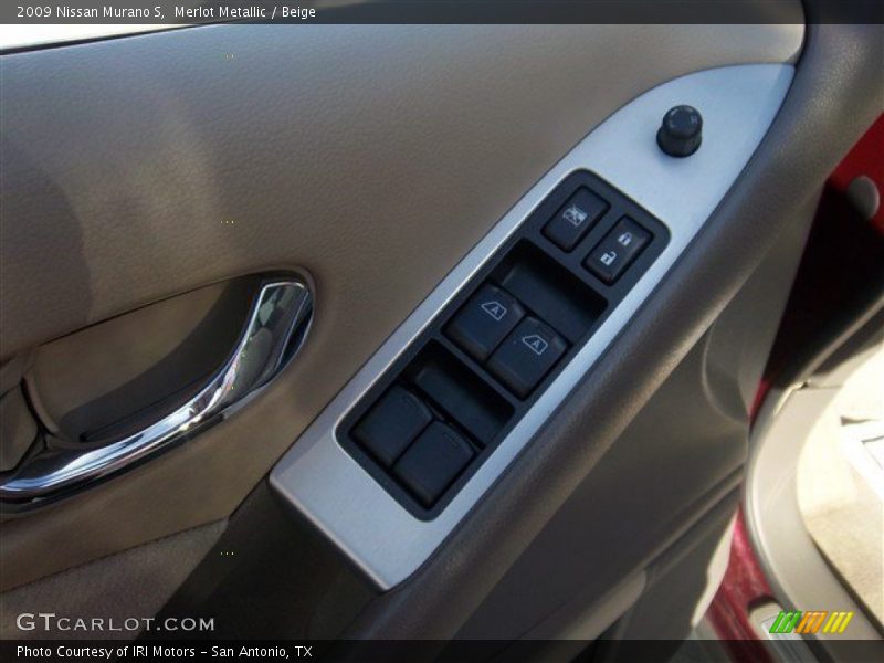 Merlot Metallic / Beige 2009 Nissan Murano S