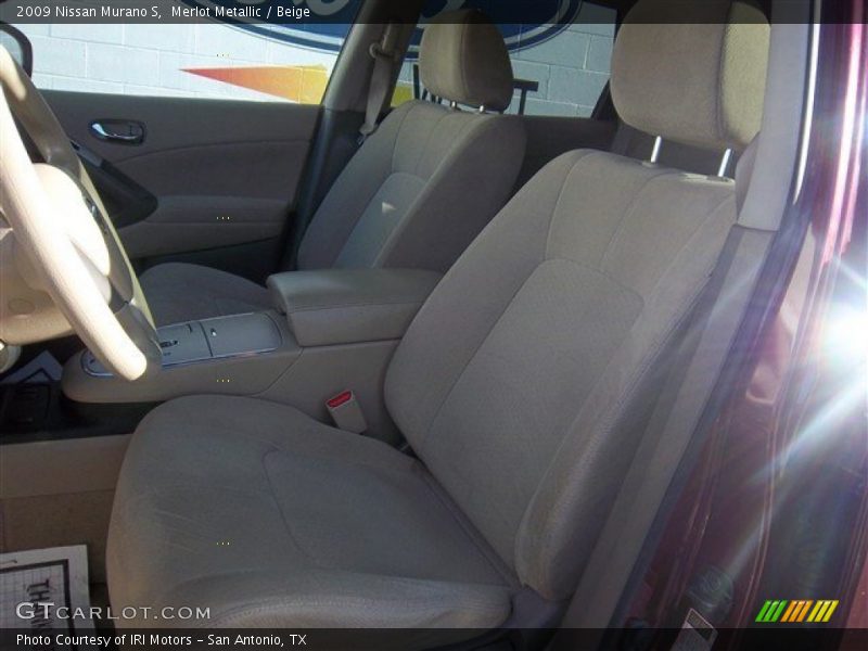 Merlot Metallic / Beige 2009 Nissan Murano S