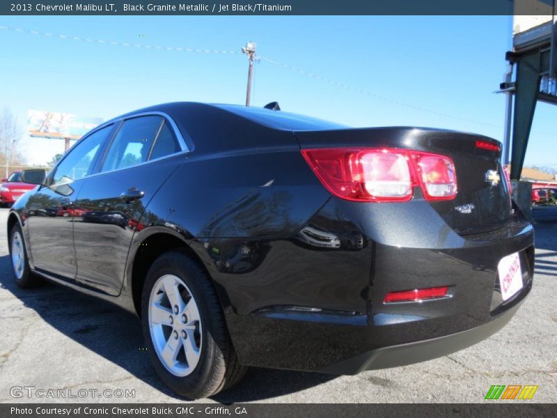 Black Granite Metallic / Jet Black/Titanium 2013 Chevrolet Malibu LT