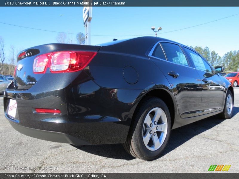 Black Granite Metallic / Jet Black/Titanium 2013 Chevrolet Malibu LT