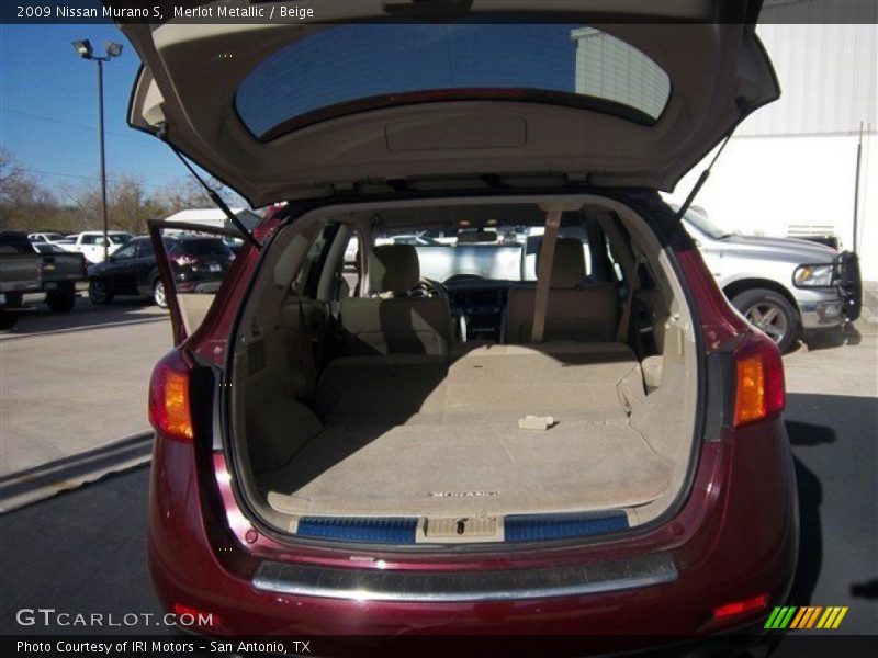 Merlot Metallic / Beige 2009 Nissan Murano S