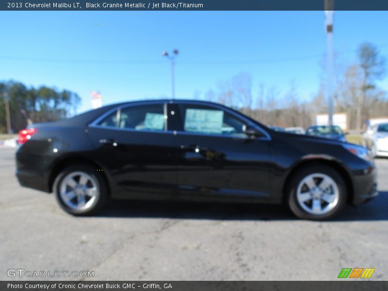 Black Granite Metallic / Jet Black/Titanium 2013 Chevrolet Malibu LT