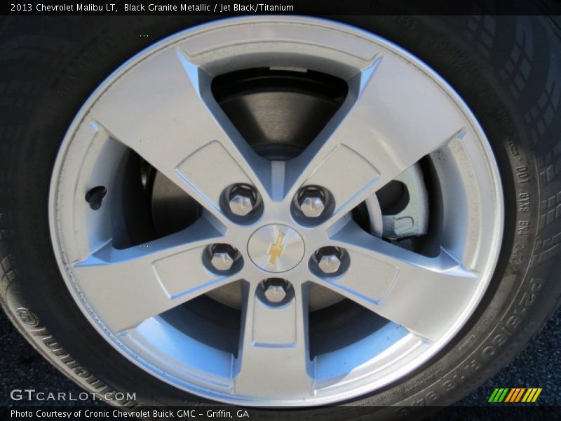 Black Granite Metallic / Jet Black/Titanium 2013 Chevrolet Malibu LT