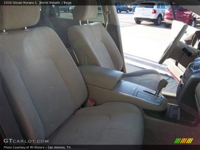 Merlot Metallic / Beige 2009 Nissan Murano S