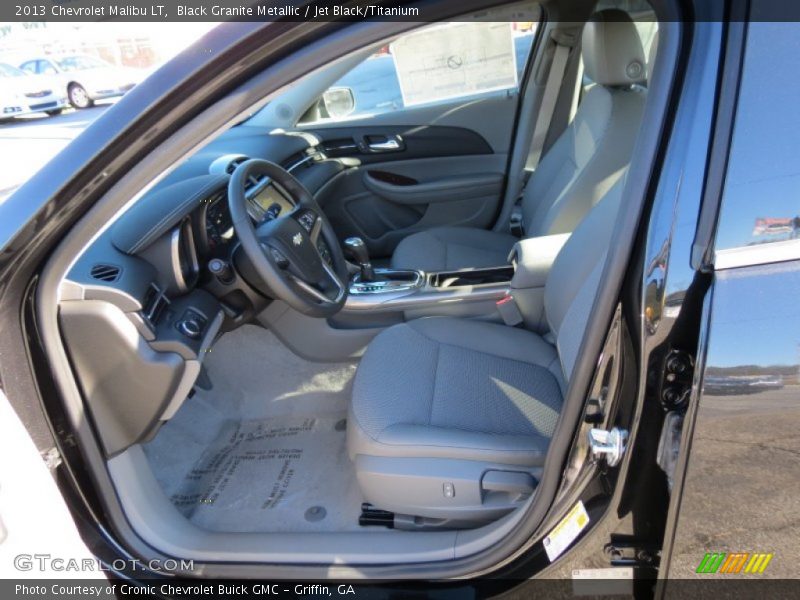 Black Granite Metallic / Jet Black/Titanium 2013 Chevrolet Malibu LT