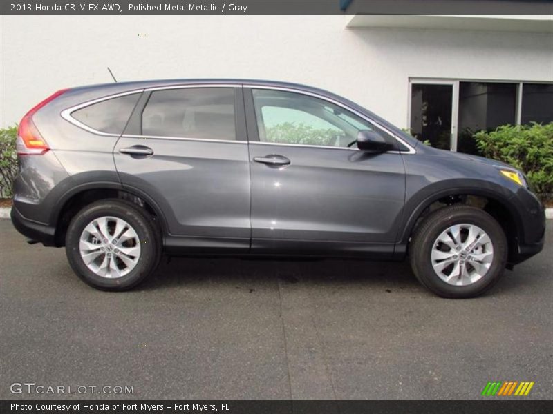 Polished Metal Metallic / Gray 2013 Honda CR-V EX AWD