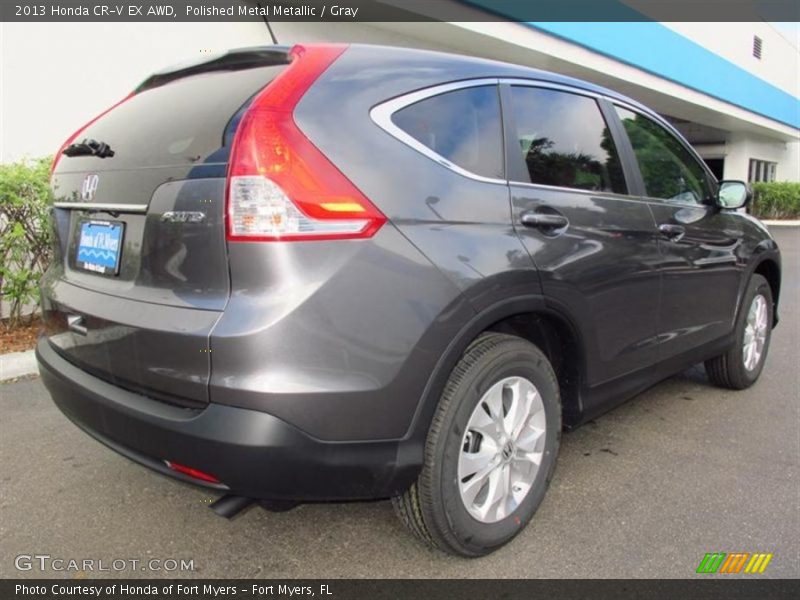Polished Metal Metallic / Gray 2013 Honda CR-V EX AWD
