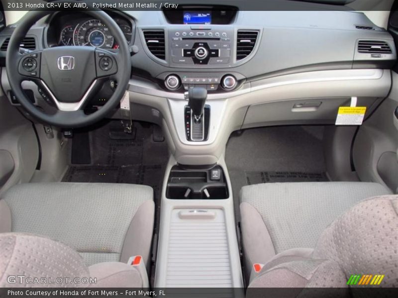 Polished Metal Metallic / Gray 2013 Honda CR-V EX AWD