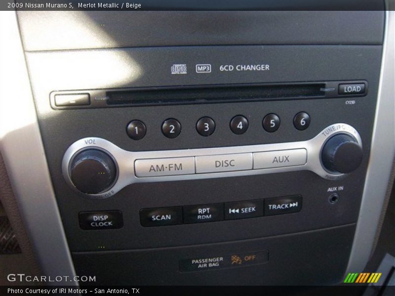 Merlot Metallic / Beige 2009 Nissan Murano S