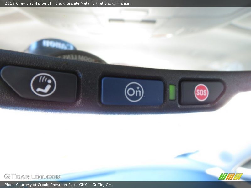 Black Granite Metallic / Jet Black/Titanium 2013 Chevrolet Malibu LT