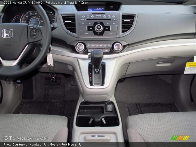 Polished Metal Metallic / Gray 2013 Honda CR-V EX AWD
