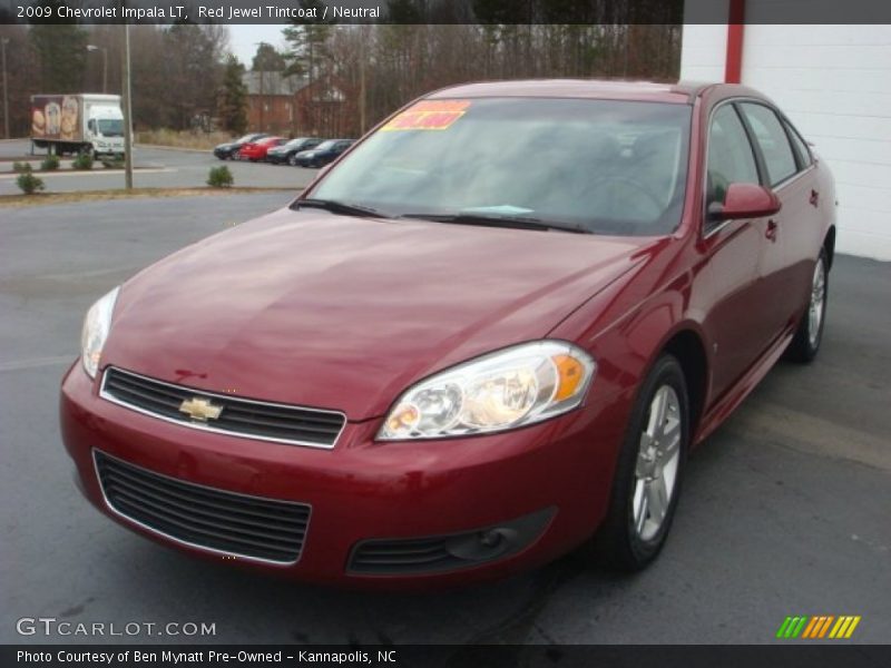 Red Jewel Tintcoat / Neutral 2009 Chevrolet Impala LT