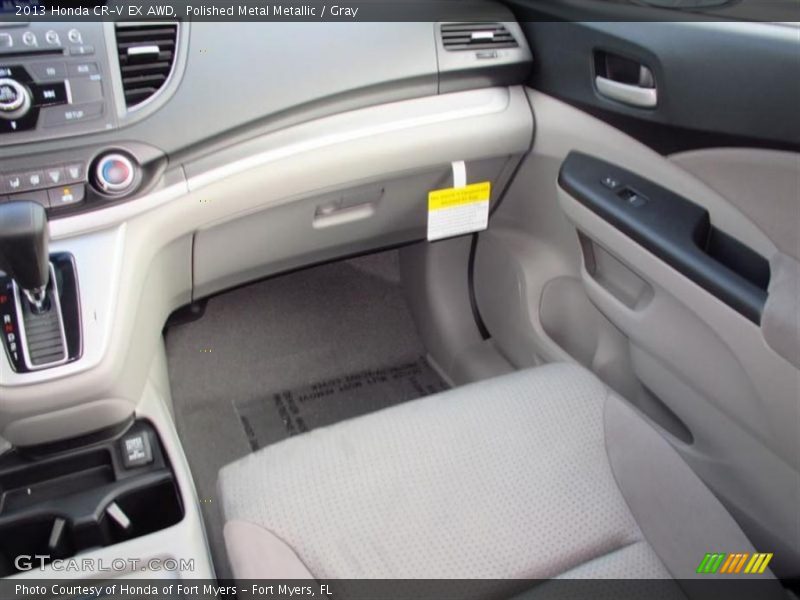 Polished Metal Metallic / Gray 2013 Honda CR-V EX AWD