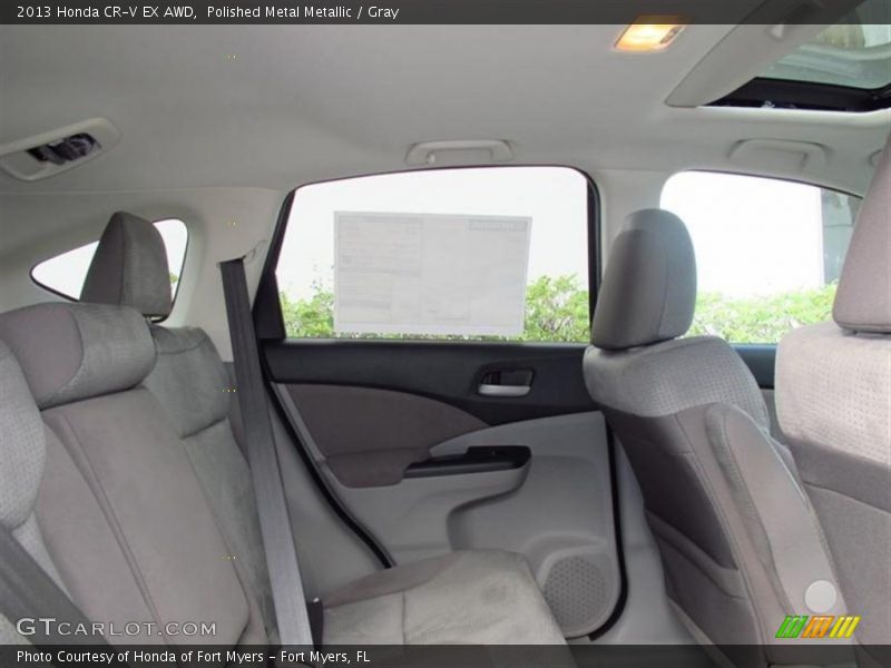 Polished Metal Metallic / Gray 2013 Honda CR-V EX AWD