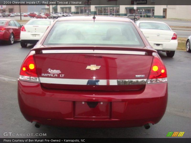Red Jewel Tintcoat / Neutral 2009 Chevrolet Impala LT