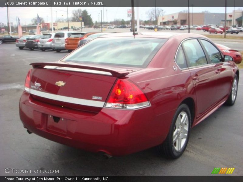 Red Jewel Tintcoat / Neutral 2009 Chevrolet Impala LT