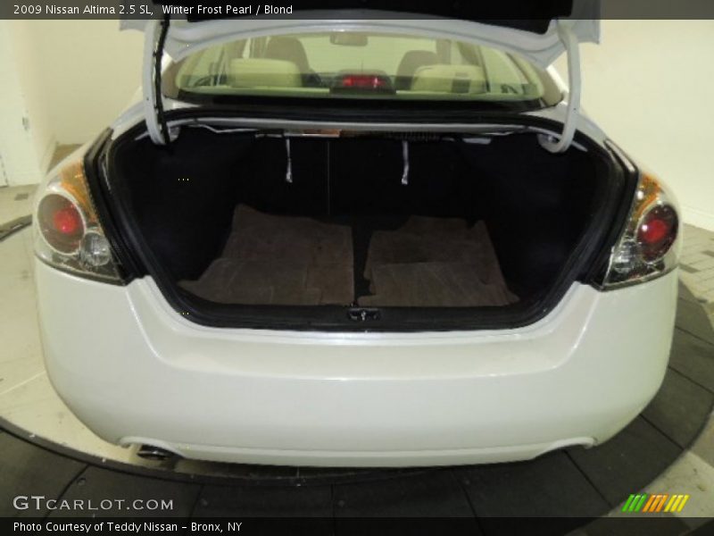 Winter Frost Pearl / Blond 2009 Nissan Altima 2.5 SL