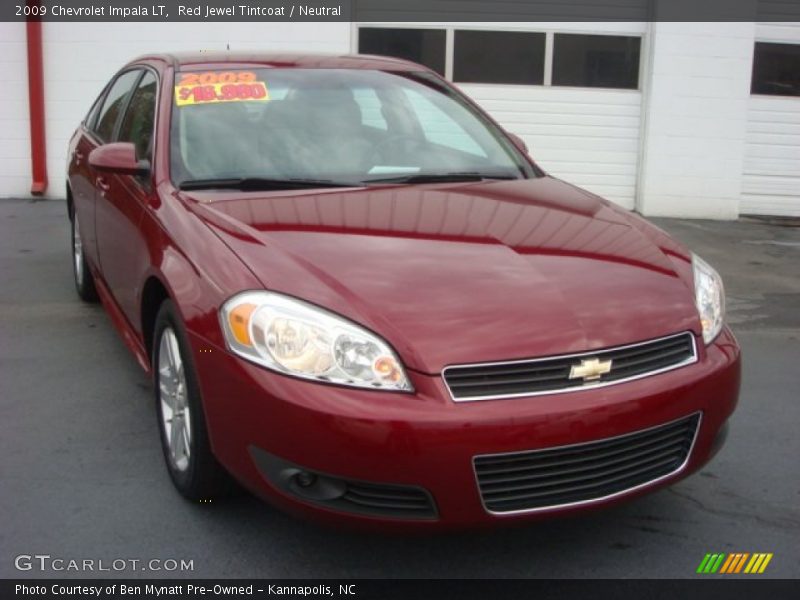 Red Jewel Tintcoat / Neutral 2009 Chevrolet Impala LT