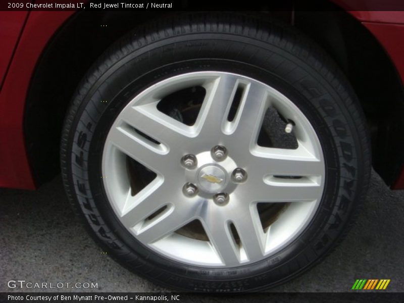 Red Jewel Tintcoat / Neutral 2009 Chevrolet Impala LT