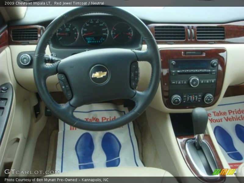 Red Jewel Tintcoat / Neutral 2009 Chevrolet Impala LT