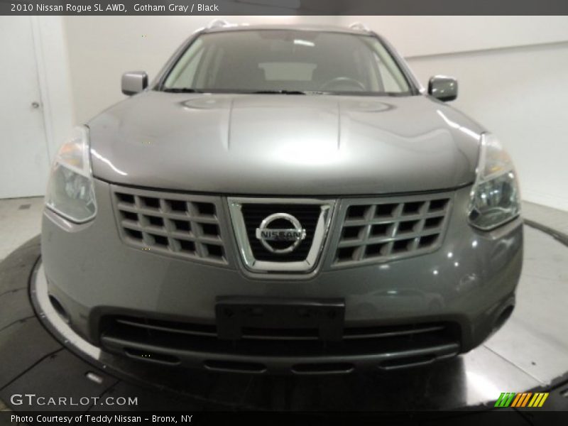 Gotham Gray / Black 2010 Nissan Rogue SL AWD