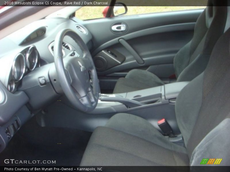 Rave Red / Dark Charcoal 2008 Mitsubishi Eclipse GS Coupe