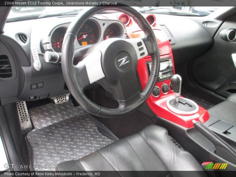 Silverstone Metallic / Charcoal 2004 Nissan 350Z Touring Coupe
